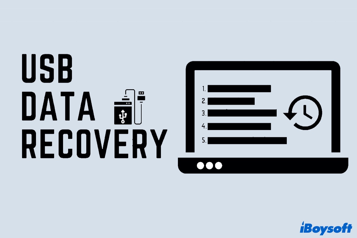 USB data recovery