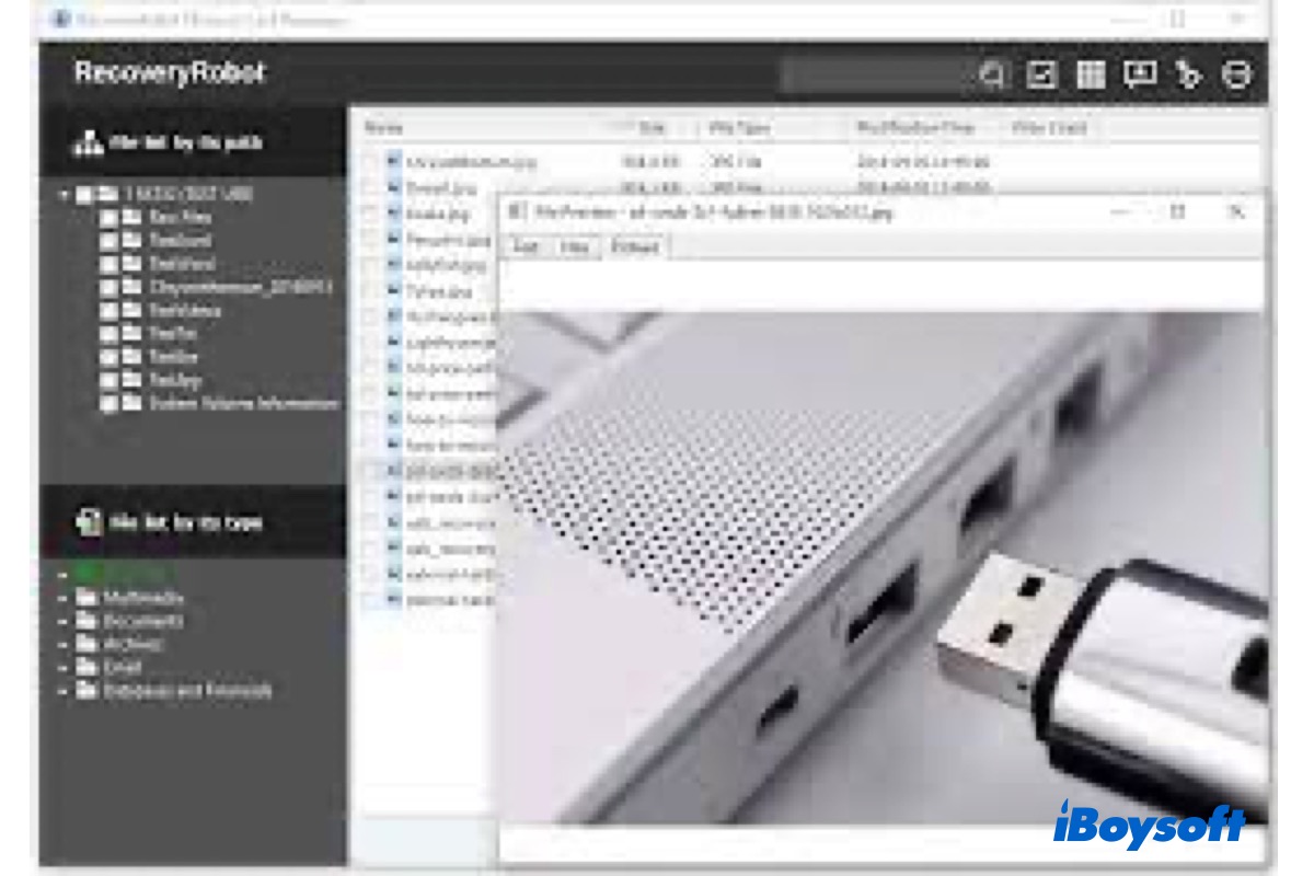 usb recovery tool